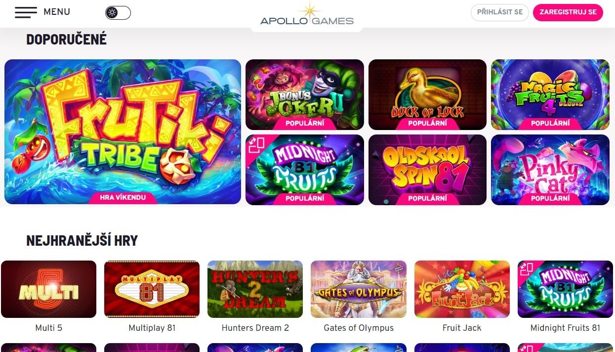 Wenn Sie Apollo Games Casino besuchen, probieren Sie diese Spielautomaten aus!