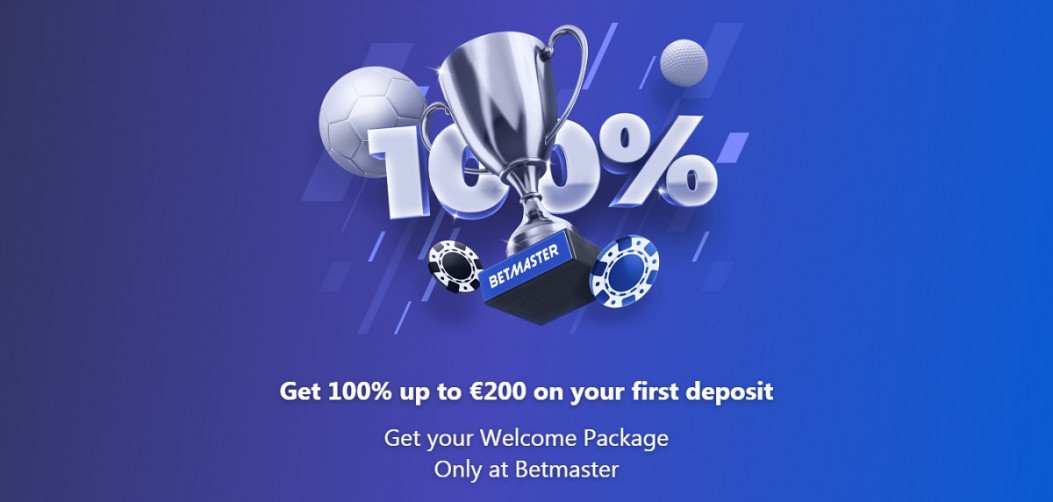 Erhalten Sie €150 und 4 Gratiswetten bei BetMaster