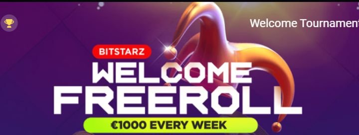 Bitstarz Welcome Freeroll Tournament: €1K pro Woche exklusiv für neue Spieler!