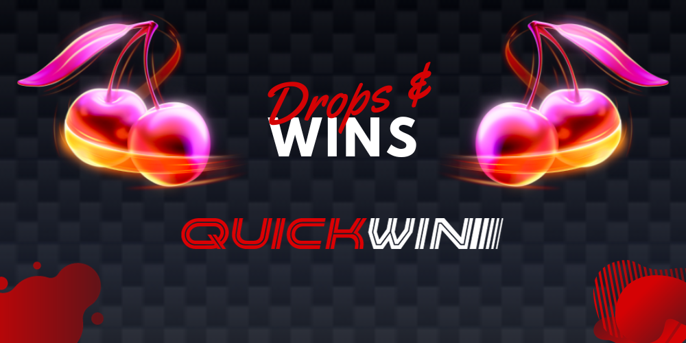 Drops & Wins im QuickWin Casino: Gewinnen Sie jeden Tag einen Anteil von 500.000 €!