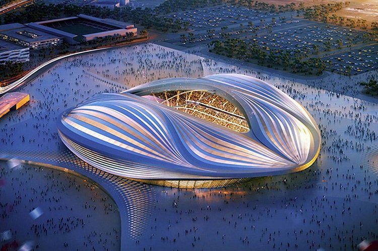 Stadien für die Fußballweltmeisterschaft 2022: Al Bayt Stadium, Ahmed bin Ali Stadium und Al Janoub Stadium