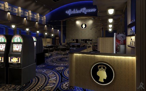 Wo kann man im Casino Golden Queen spielen?