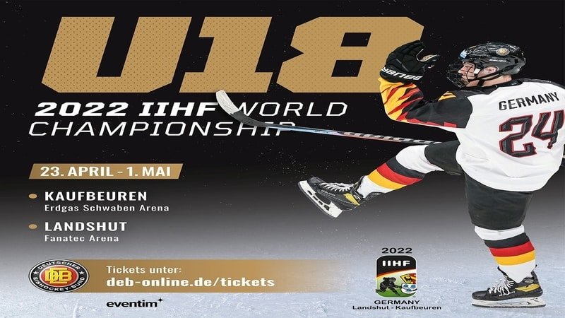 U18-Eishockey-Weltmeisterschaft 2022: Informationen, Zeitplan, Übertragungen