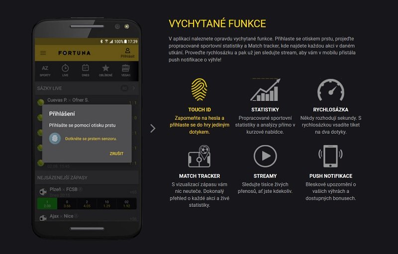 Fortuna-App - herunterladen, installieren, anmelden (iOS und Android)