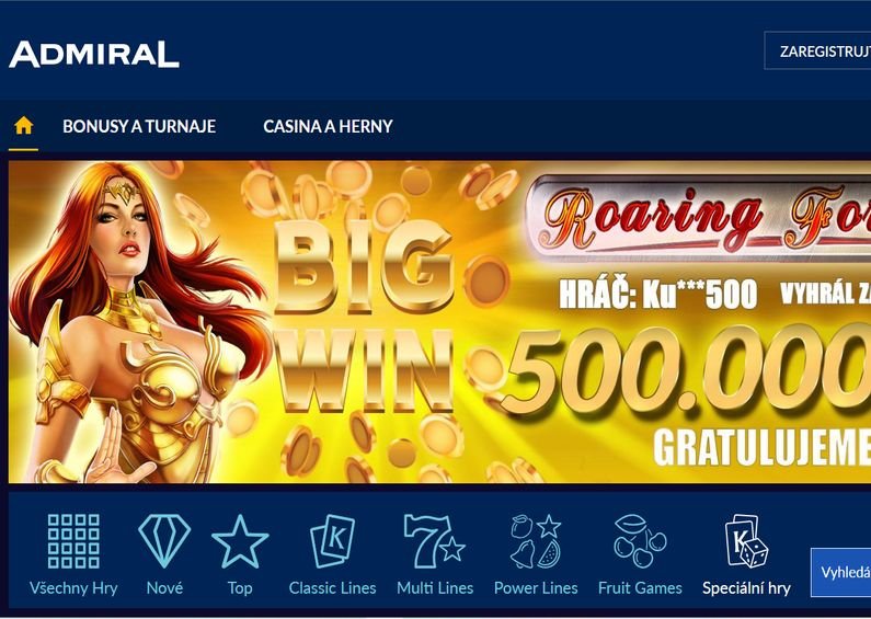 Admiral Casino Recenze☑️ | 250 Kč zur Registrierung 🔥