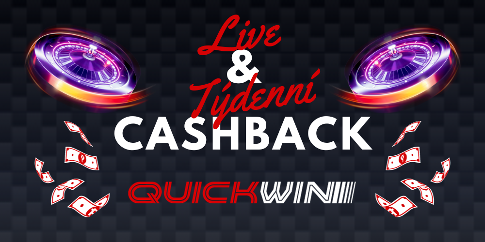 Holen Sie sich Ihre Einsätze zurück mit einem Cashback-Bonus bei QuickWin Casino!
