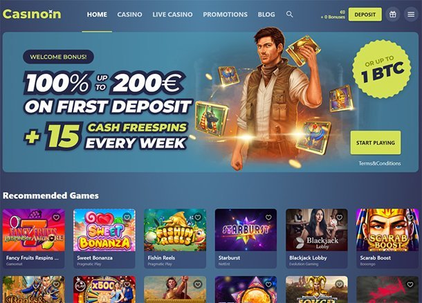 Reload-Bonus im Casinoin Online-Casino: eine Neuheit, die die Aufmerksamkeit der Spieler verdient