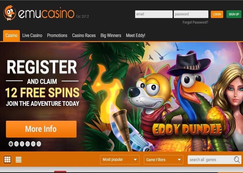 EMU Casino Übersicht ☑️ | 300 € dreifacher Willkommensbonus 🔥