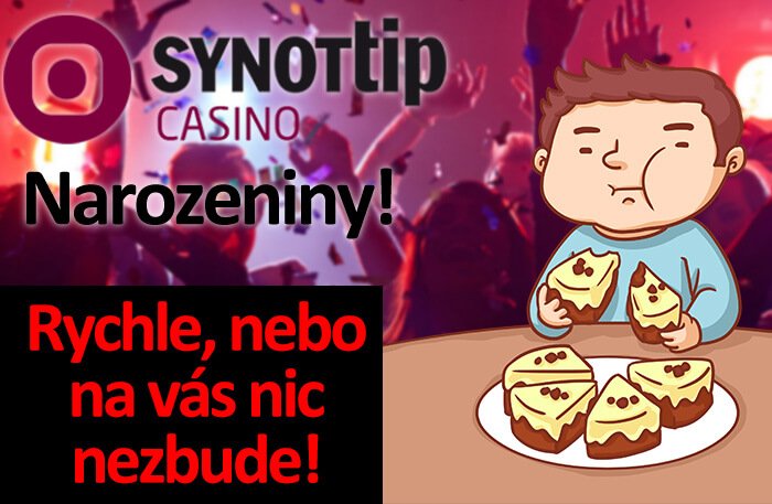 Haben Sie im Synot Tip Casino an Ihren Geburtstag gedacht?