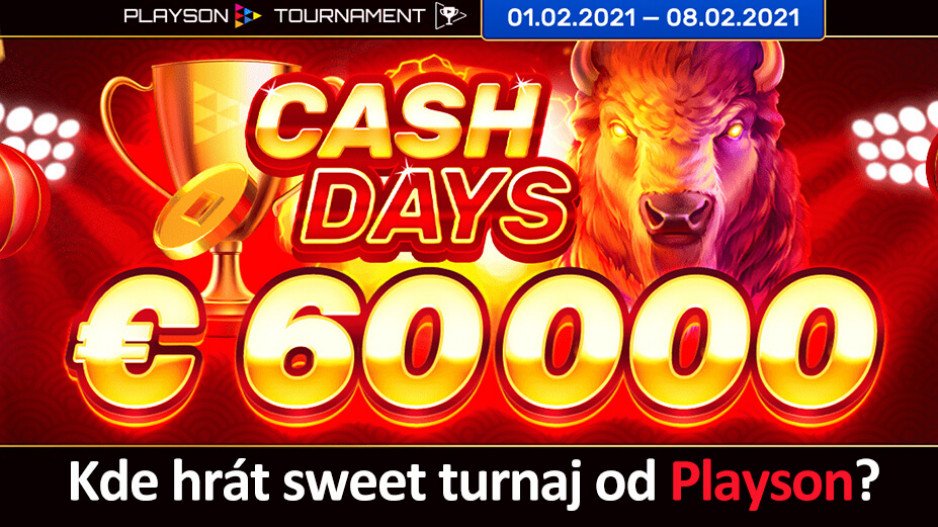 Die neuen Playson Cash Days sind gestartet! In welchen Online-Casinos kann man spielen?