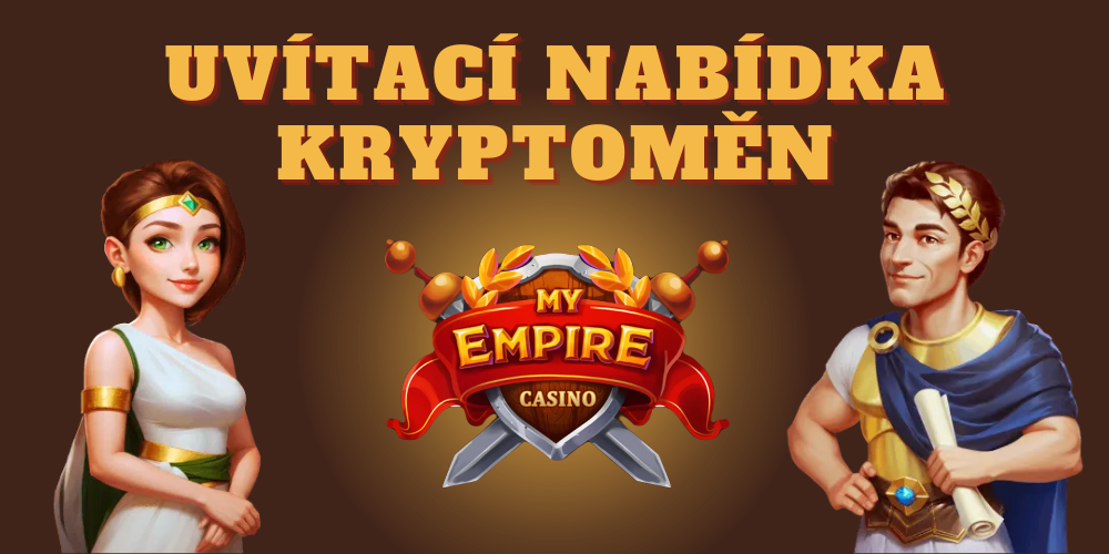 Verwenden Sie Kryptowährungen und erhalten Sie bis zu 100 mBTC + 100 Freispiele bei MyEmpire!