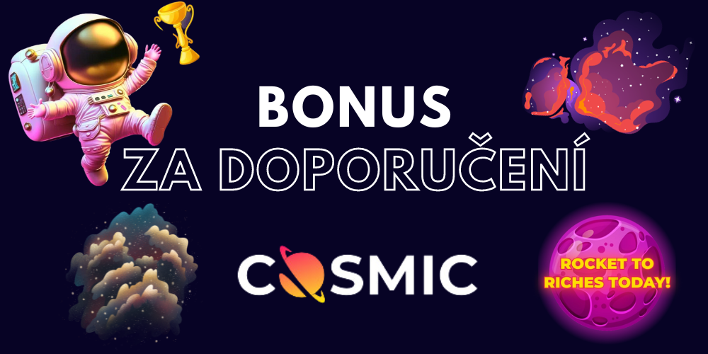 Bonus für Empfehlungen in CosmicSlot: Laden Sie Freunde ein und erhalten Sie 200 Freispiele!