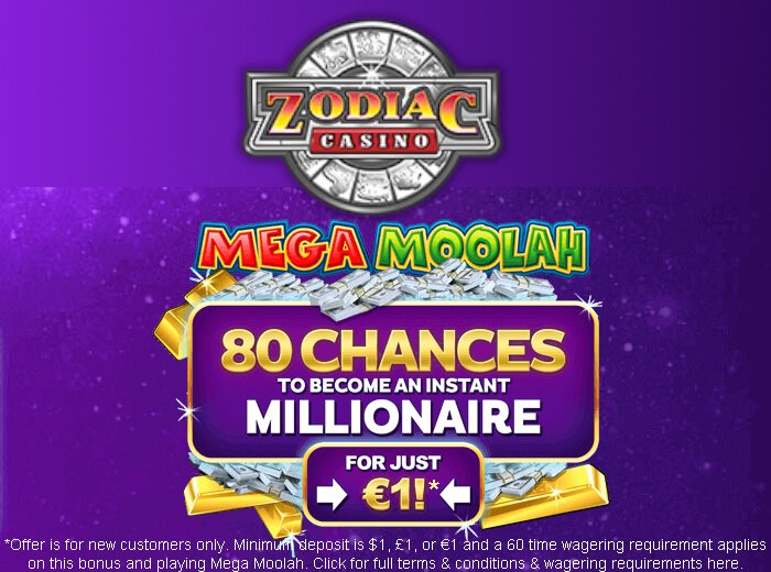 Freispiele Zodiac Casino: derzeit 80 Freispiele auf den Jackpot