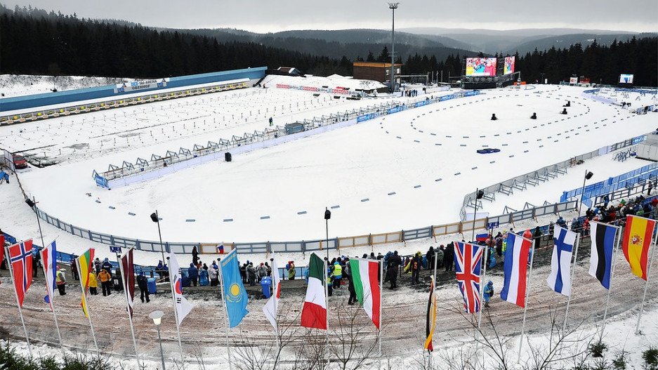 Biathlon Weltmeisterschaften: Oberhof - Zeitplan und Ergebnisse. Davidova auch Zehnte im Massenstartrennen.