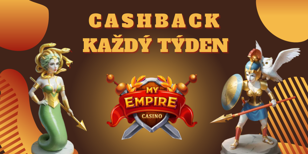 Erhalten Sie bis zu 25% Cashback bei MyEmpire Casino!