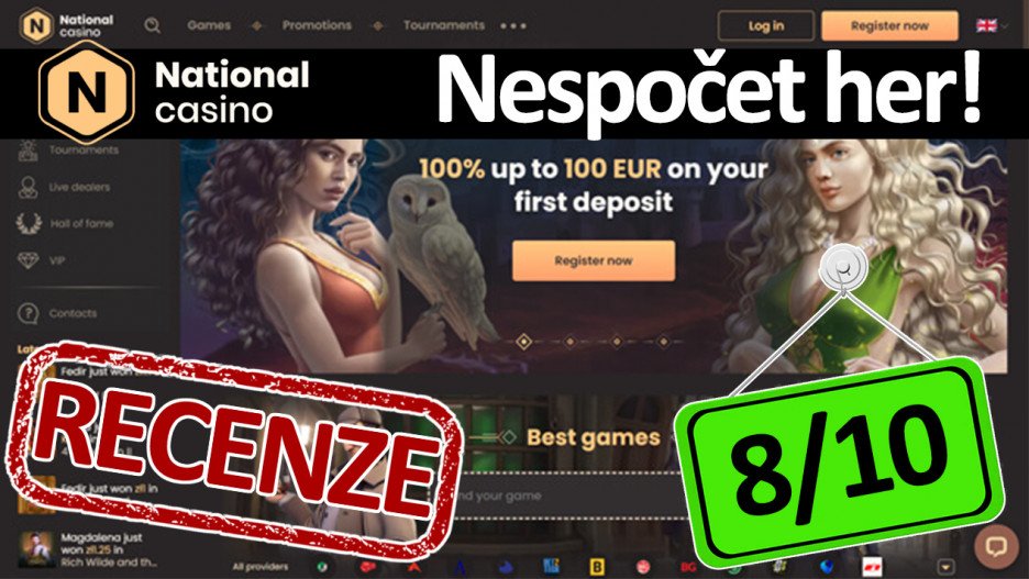 Neues Online-Kasino National Casino! Warum dieses Online-Casino ausprobieren?