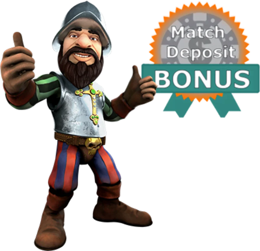 Match deposit bonus - Gonzo - cover