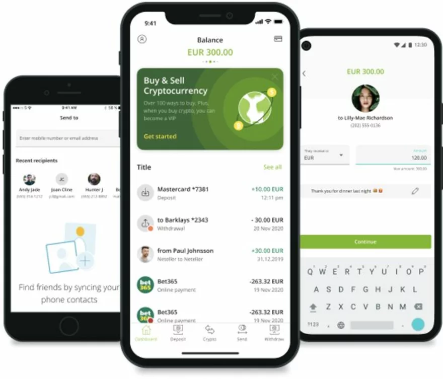 Neteller mobilnĂ aplikace