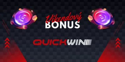 Nutzen Sie den Wochenend-Reload-Bonus bei QuickWin Casino und erhalten Sie bis zu £17.500 + 50 FS!