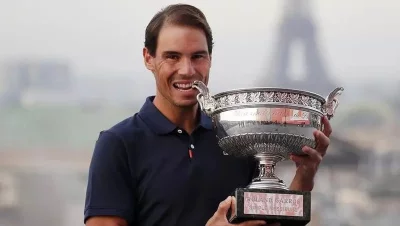 Eine Liste der Roland-Garros-Sieger. Der König des französischen Sandplatzes ist Rafael Nadal