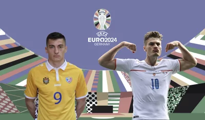 EURO 2024-Qualifikation: Moldawien gegen die Tschechische Republik