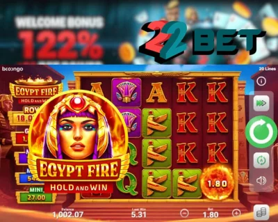 Spielen Sie Egypt Fire: Halten und Gewinnen bei 22Bet - Sie werden es nicht bereuen
