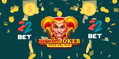 Spielen Sie Royal Joker: Halten und Gewinnen mit Jackpot bei 22bet!