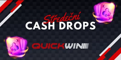 Mittwochs-Cash-Drops im QuickWin Casino: Erhalten Sie bis zu 25.000 Kč!
