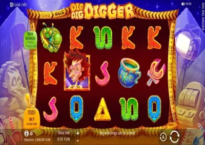 🏜️Dig Dig Digger: Online-Spielautomat auf 22Bet🏜️
