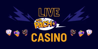 Spielen Sie Live-Casino-Spiele bequem von zu Hause aus im Mr. Pacho Casino!