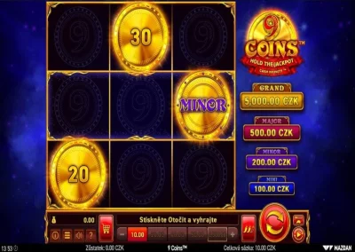 🪙9 Münzen: Halten Sie den Jackpot - Online-Spielautomat bei 22Bet🪙