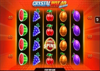 💎Crystal Hot 40 Free Spins: Online-Spielautomat bei 22Bet💎
