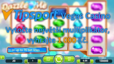 Tipsport Vegas Casino Tournament: Glück am Spielautomaten bedeutet heute Abend noch größere Gewinne!