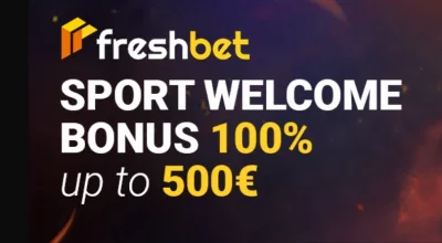 Freshbet lockt mit großem Angebot und 500 € Ersteinzahlungsbonus
