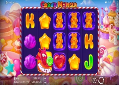 😈Candy Monsta: Online-Spielautomat bei 22Bet😈