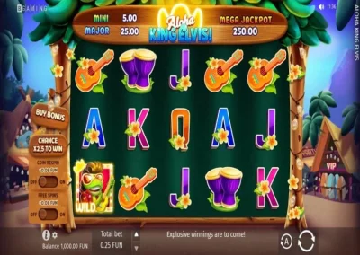 🍹Aloha King Elvis: Online-Spielautomat bei 22Bet🍹