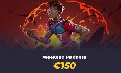 Weekend Madness - Gratiswette von bis zu 150 € (27.-28. November)