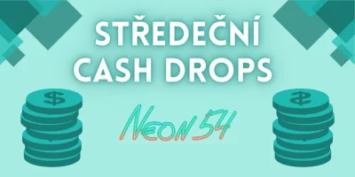 Mittwochs-Cash-Drops bei Neon54 Casino: Holen Sie sich bis zu £25.000!