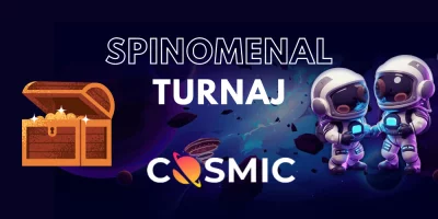 Nehmen Sie an Spinomenal-Turnieren bei CosmicSlot mit einem Preispool von 500.000 € teil!