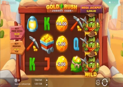 ⛏Gold Rush Johnny Cash: Online-Spielautomat bei 22Bet⛏