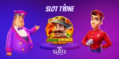 Spielen Sie den Green Chilli Hold and Win Slot der Woche bei SlotsPalace!
