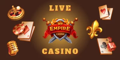 Testen Sie die exklusiven Live-Casino-Spiele im MyEmpire Casino!
