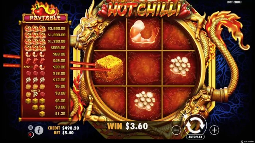 Hot Chilli – ovocný automat