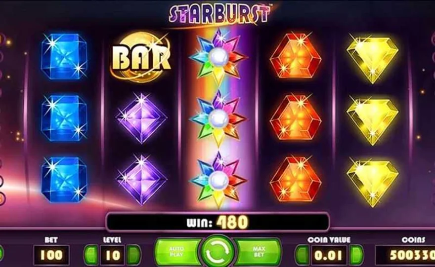 Starburst - základní hra