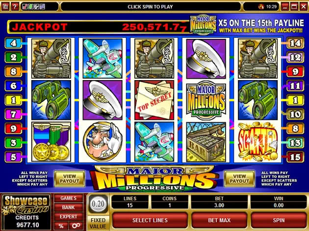 Progresivní jackpot automat