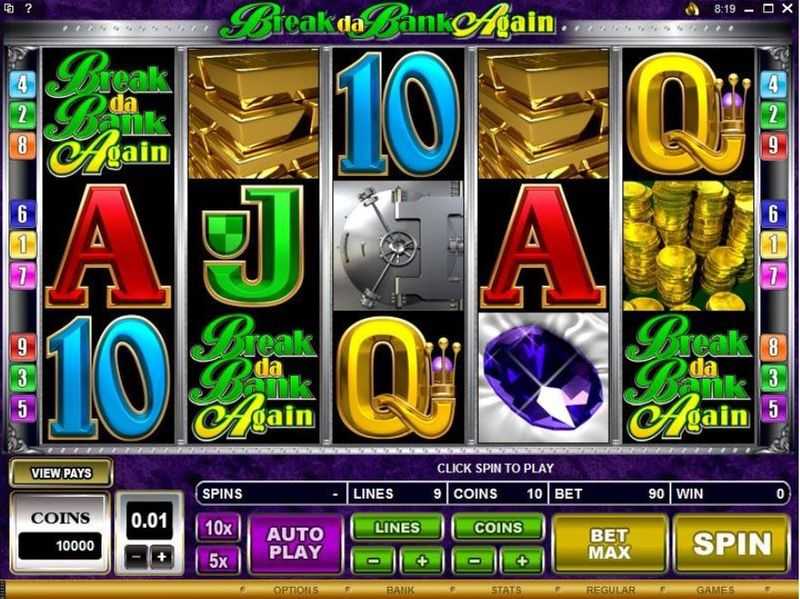 Základní hra - Break da Bank Again