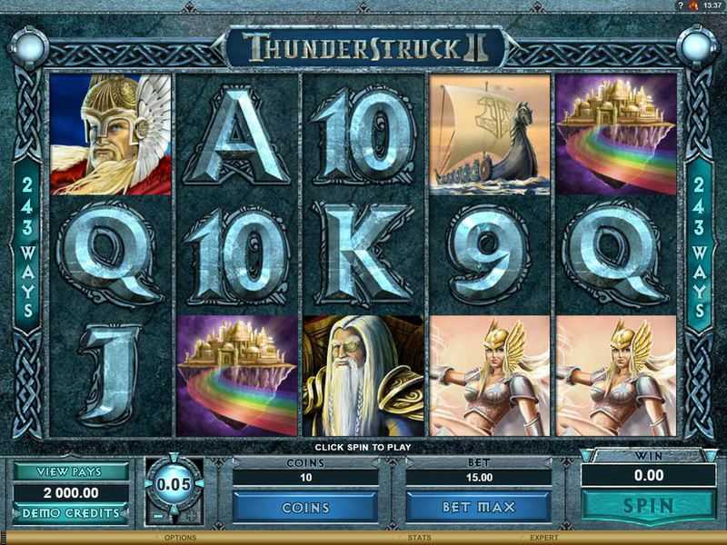 Výherní automat ThunderStruck II