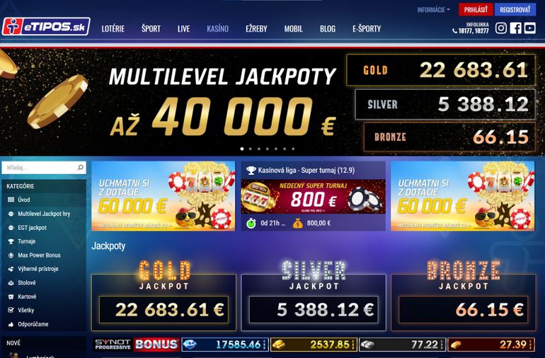 Online casino eTipos