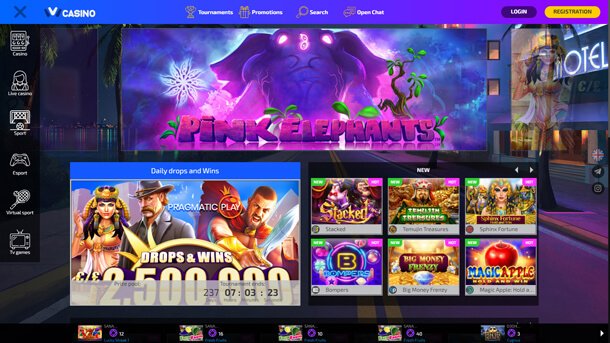 Homepage - online casino Ivi Casino